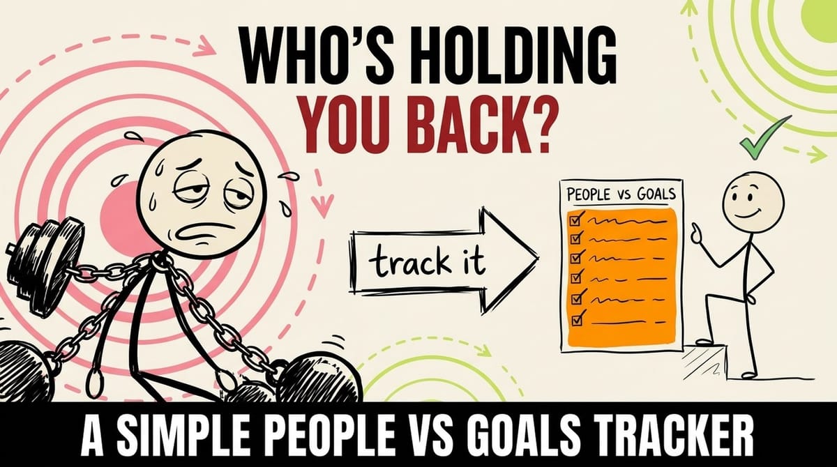 A Handy People vs Goals Tracker