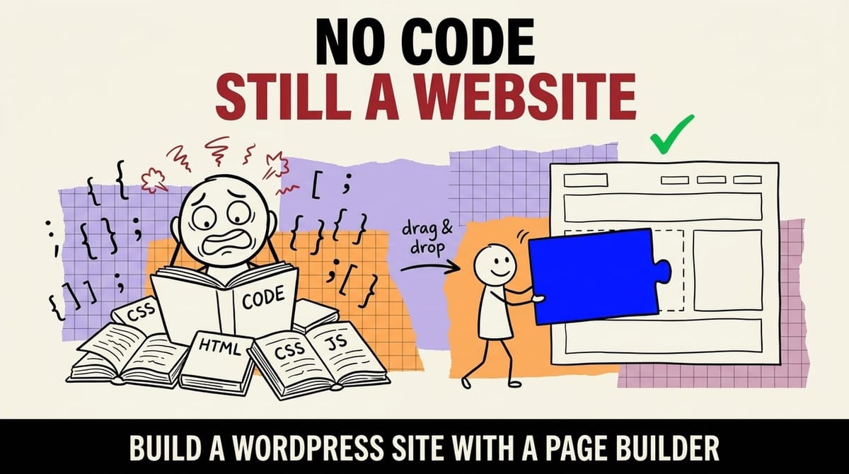 Thumbnail to Build a WordPress site article