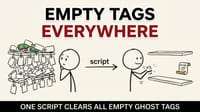 Ghost 4: Delete All Empty Tags Script