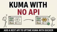 Launch Uptime Kuma & Uptime Kuma API with Docker in a production setup