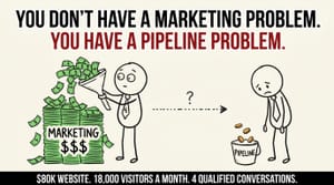 Most B2B Service Firms Don't Have a Marketing Problem. They Have a Pipeline Problem.