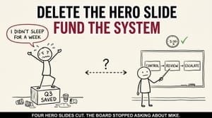 From Heroic Resilience to Structural Reliability: How to Rewrite Your Leadership Deck for Real Governance