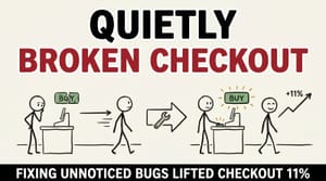 11% Checkout Conversion Lift from Fixing Things Nobody Noticed Were Broken