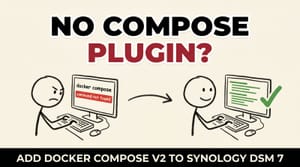 Install Docker Compose Plugin V2 On Synology DSM 7