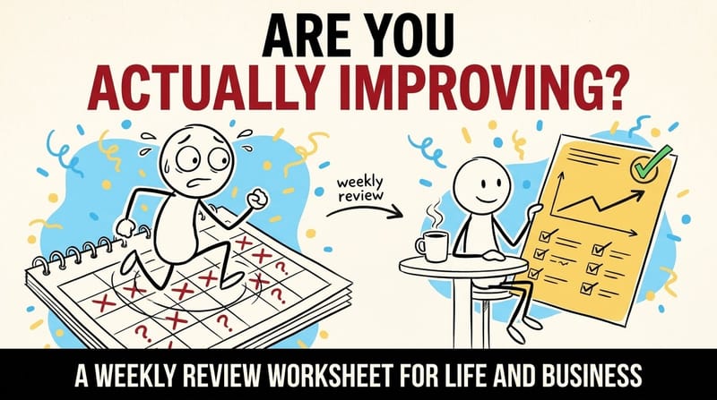 Our Business Oriented Yet Personal Weekly Review Worksheet